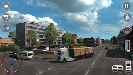 Play City Truck Simulator Games 3D as an online game City Truck Simulator Games 3D with UptoPlay
