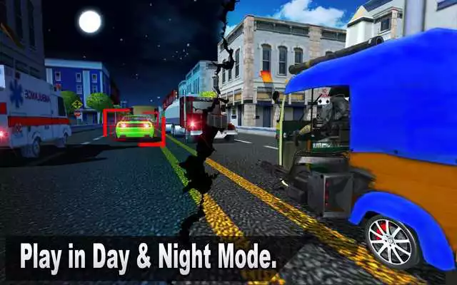 Play City Tuk Tuk Auto Rickshaw Gun Fighter