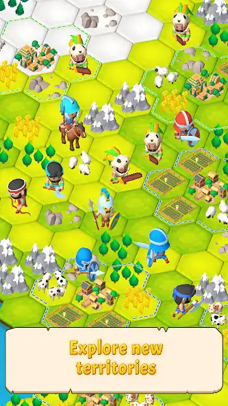 Play Civilization Hex: Tribes Rise  and enjoy Civilization Hex: Tribes Rise with UptoPlay