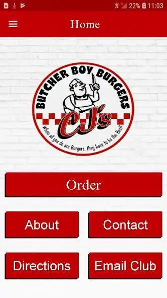 Play CJs Butcher Boy Burgers as an online game CJs Butcher Boy Burgers with UptoPlay