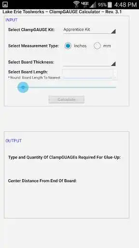 Play ClampGAUGE Calculator - Lake Erie Toolworks as an online game ClampGAUGE Calculator - Lake Erie Toolworks with UptoPlay