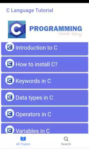 Play C Language Tutorials  and enjoy C Language Tutorials with UptoPlay