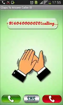 Play Claps to Answer Caller ID