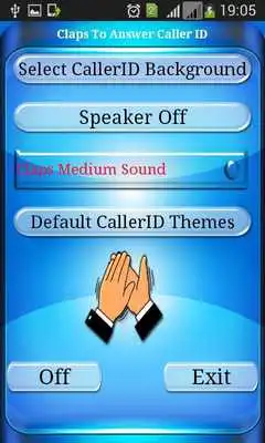 Play Claps to Answer Caller ID