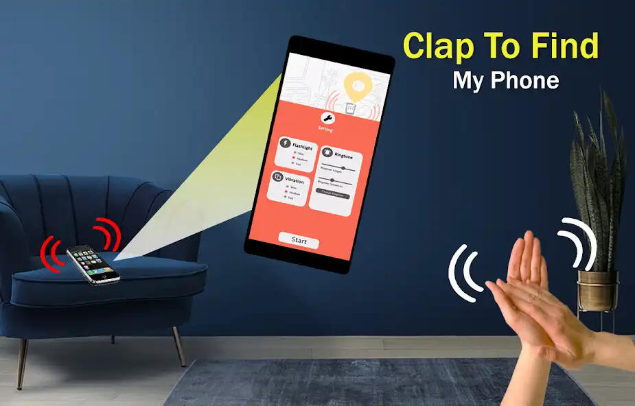Play Clap To Find My Phone : Finder  and enjoy Clap To Find My Phone : Finder with UptoPlay