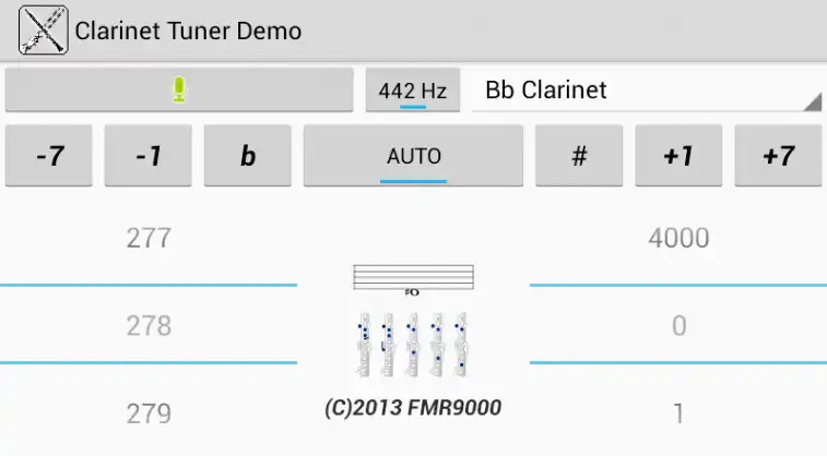Play Clarinet Tuner Demo  and enjoy Clarinet Tuner Demo with UptoPlay