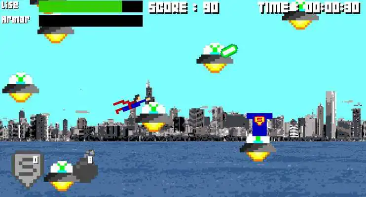 Play Clark versus Aliens