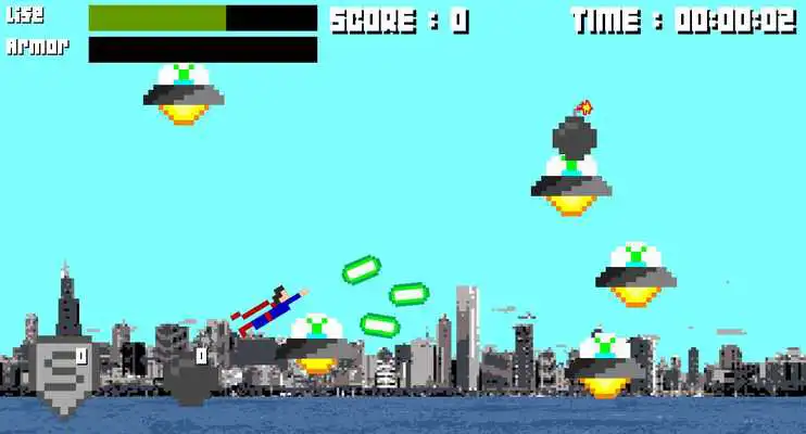 Play Clark versus Aliens