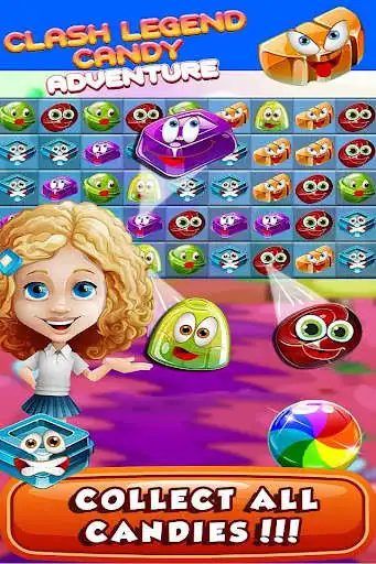 Play Clash Legend: Candy Adventure as an online game Clash Legend: Candy Adventure with UptoPlay