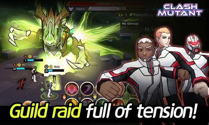 Play CLASH MUTANT :King of Legend Royal Squad(Real RPG)