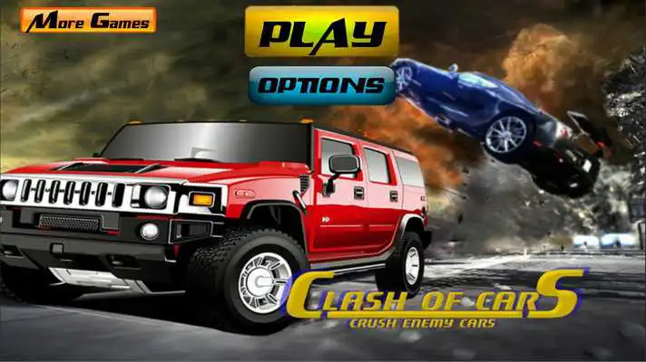 Play Clash of Cars Crush Enemy Cars