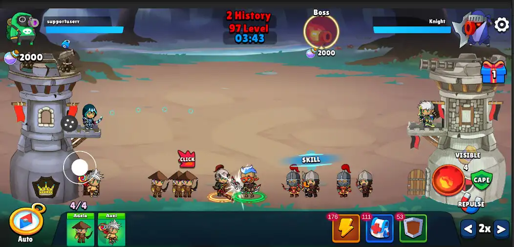Play Clash Of Castle  and enjoy Clash Of Castle with UptoPlay