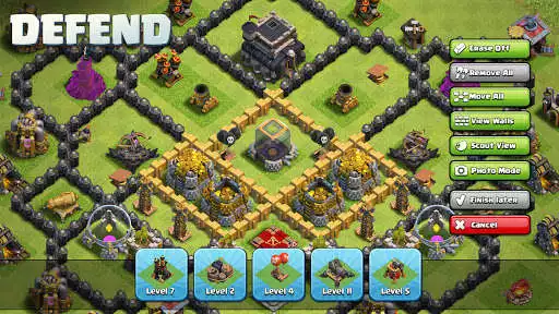 Joacă Clash of Clans ca un joc online Clash of Clans cu UptoPlay