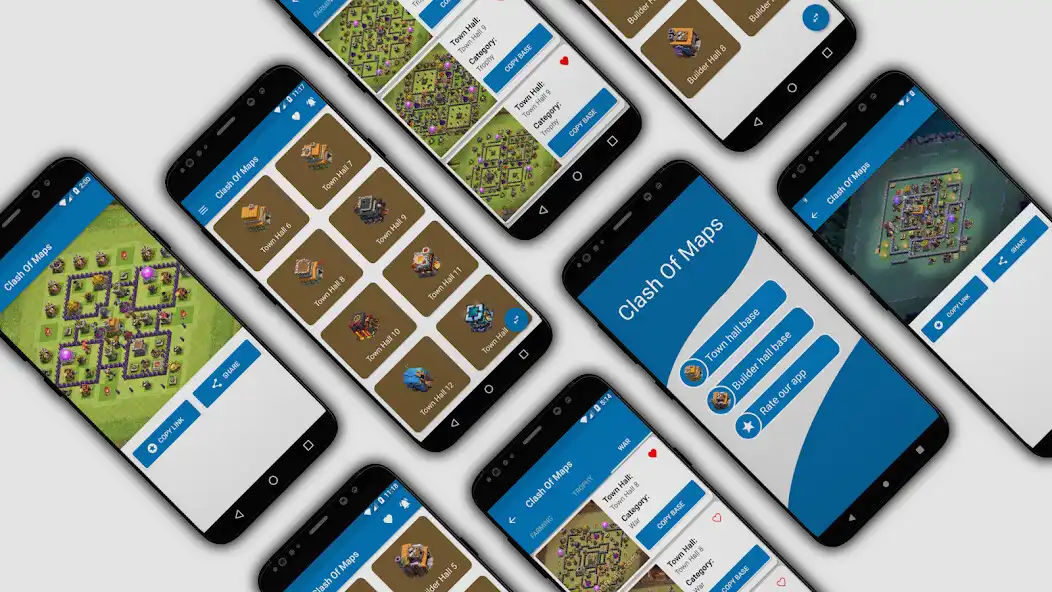 Play Clash of Maps - Base, Layouts as an online game Clash of Maps - Base, Layouts with UptoPlay