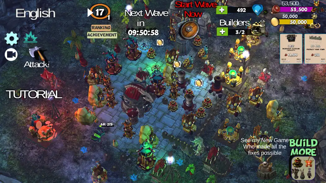 Play Clash Of Orcs City Building as an online game Clash Of Orcs City Building with UptoPlay