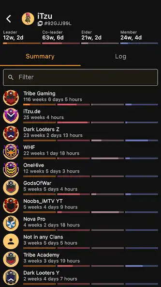 Clash of Stats for Clash of Cl online game with UptoPlay