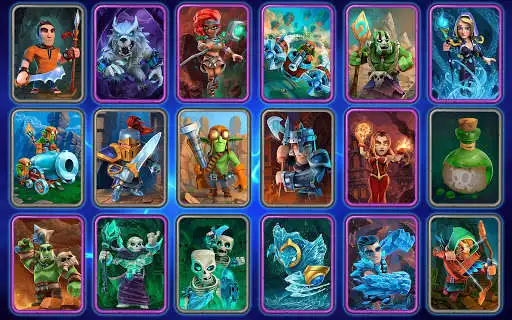 Play Clash of Wizards as an online game Clash of Wizards with UptoPlay