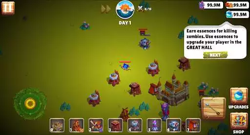 Play Clash of Zombie as an online game Clash of Zombie with UptoPlay