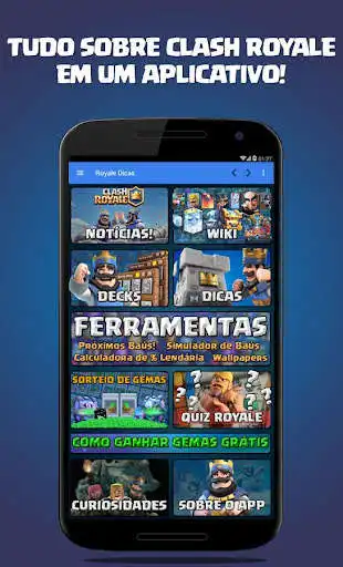 Play Clash Royale Dicas e Wiki  and enjoy Clash Royale Dicas e Wiki with UptoPlay