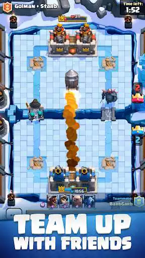 Clash Royale'i UptoPlay ile çevrimiçi bir oyun olarak oynayın Clash Royale