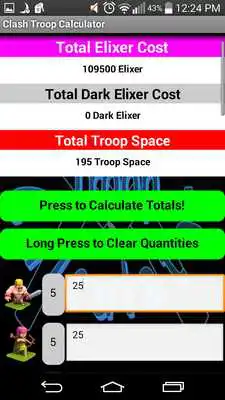 Play Clash Troop Calculator Play Clash Troop Calculator