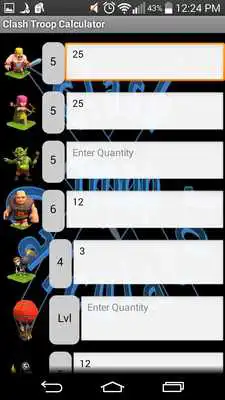 Play Clash Troop Calculator Play Clash Troop Calculator