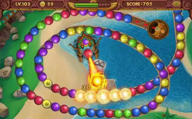 Play Clash Zuma Revenge