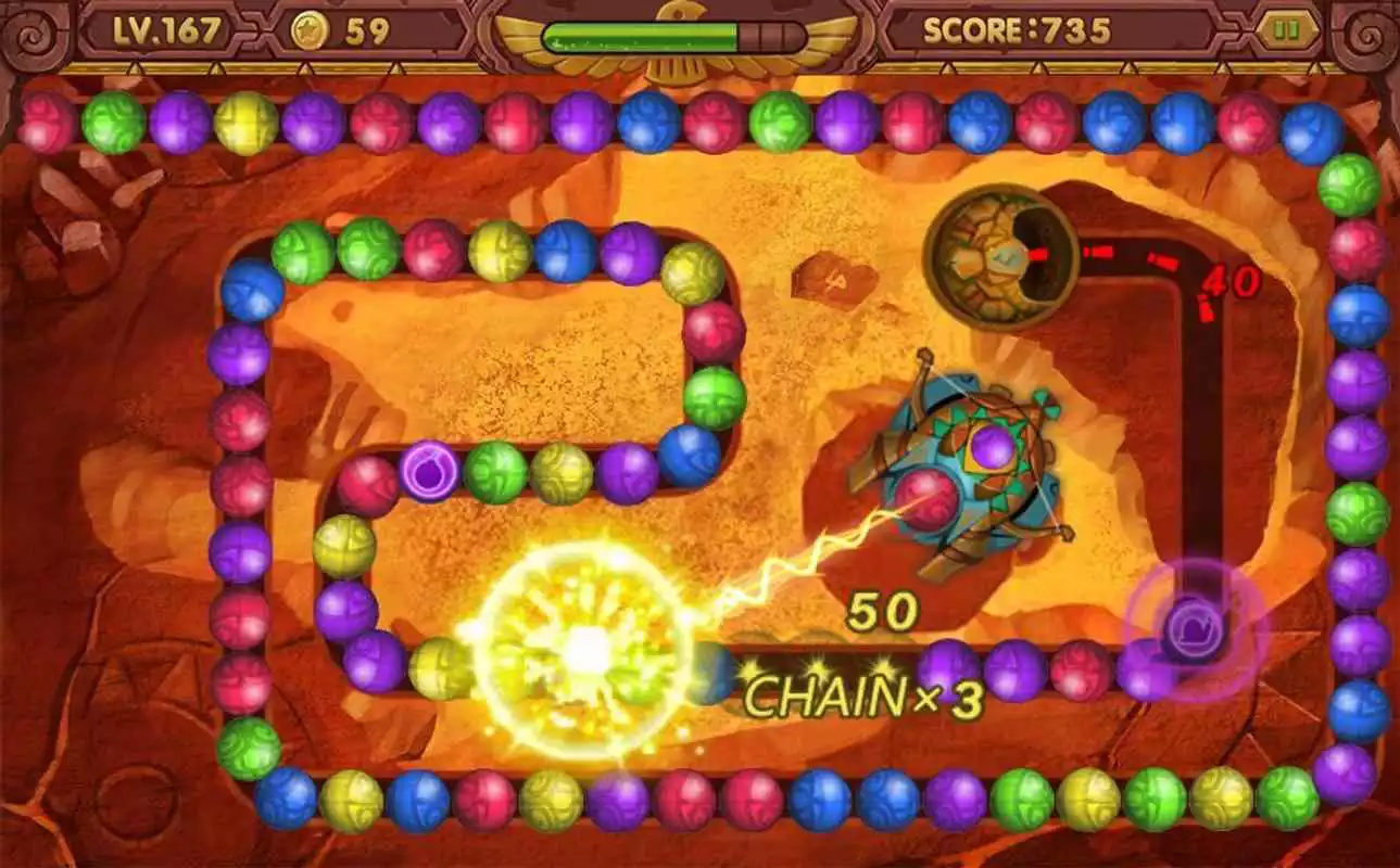 Play Clash Zuma Revenge