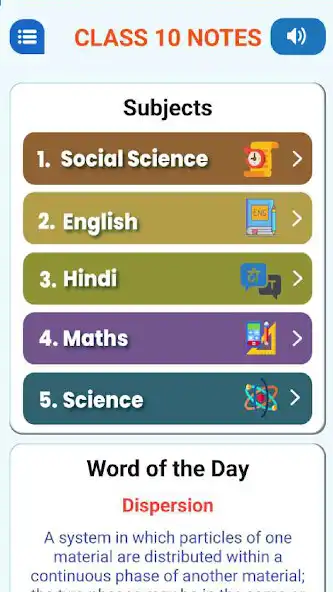 Play Class 10 Notes : Learn Offline  and enjoy Class 10 Notes : Learn Offline with UptoPlay