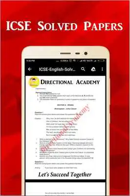 Play Class 10 Solved Papers 2019 (CBSE ICSE Board) Play Class 10 Solved Papers 2019 (CBSE ICSE Board)