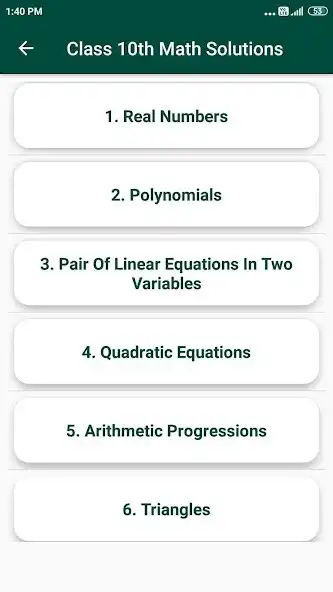 Play Class 10th Maths NCERT Solutions - offline as an online game Class 10th Maths NCERT Solutions - offline with UptoPlay