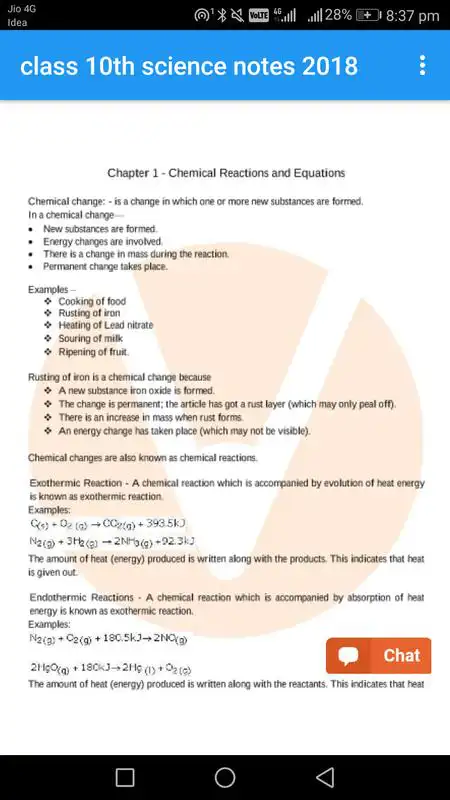 Play Class 10th Science Notes 2018