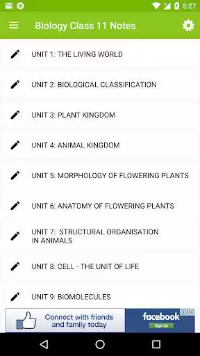 Play Class 11 Biology Notes as an online game Class 11 Biology Notes with UptoPlay