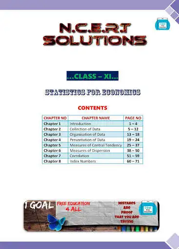 Play Class 11 Economics Solutions Statistics as an online game Class 11 Economics Solutions Statistics with UptoPlay