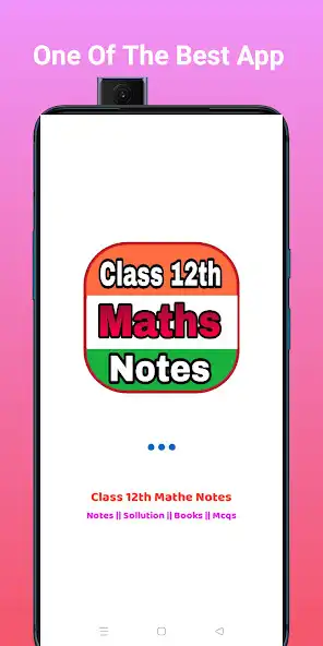 Play Class 12 Math Notes in English  and enjoy Class 12 Math Notes in English with UptoPlay
