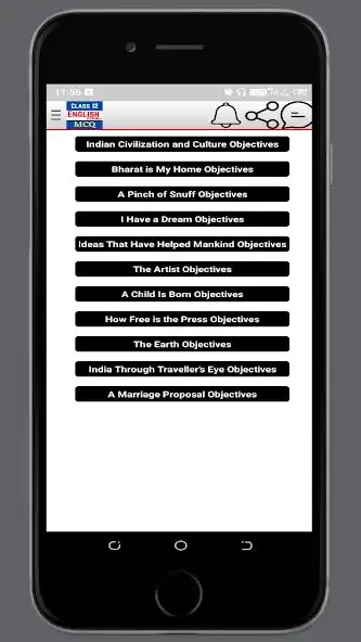 Play Class 12th English Objectives as an online game Class 12th English Objectives with UptoPlay