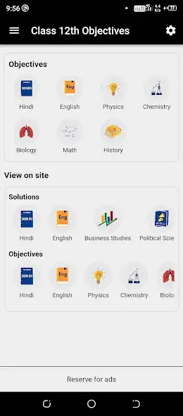 Play Class 12th Objectives as an online game Class 12th Objectives with UptoPlay