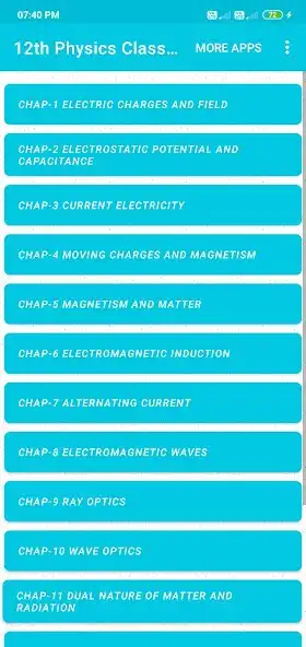 Play Class 12th Physics Exam Note as an online game Class 12th Physics Exam Note with UptoPlay