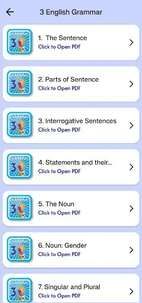 Play Class 3 English Grammar Book as an online game Class 3 English Grammar Book with UptoPlay