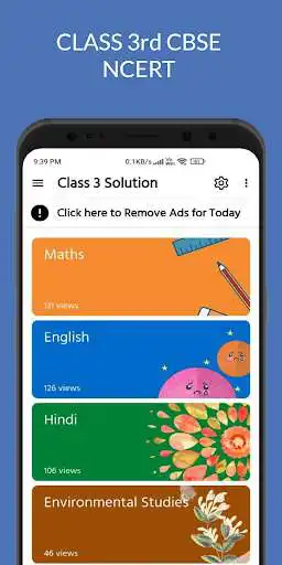 Play Class 3 Solution Offline App  and enjoy Class 3 Solution Offline App with UptoPlay