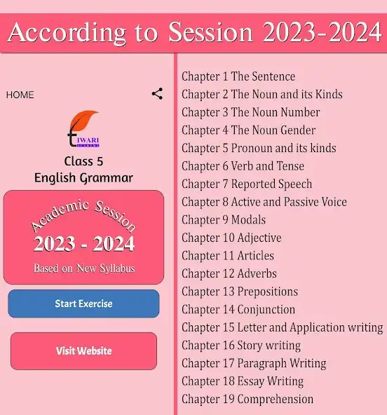 Play Class 5 English Grammar Book  and enjoy Class 5 English Grammar Book with UptoPlay