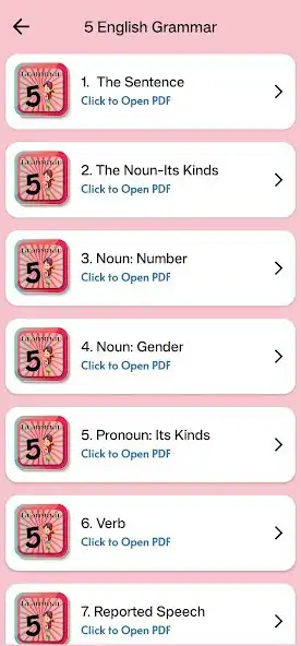 Play Class 5 English Grammar Book as an online game Class 5 English Grammar Book with UptoPlay