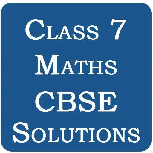 Run free android online Class 7 Maths CBSE Solutions APK