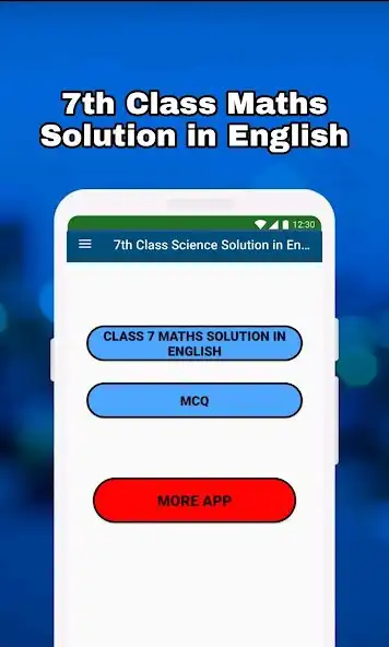 Play Class 7 Maths Solution English  and enjoy Class 7 Maths Solution English with UptoPlay