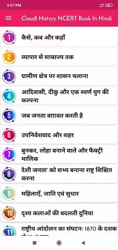 Play Class 8 History NCERT Book in Hindi as an online game Class 8 History NCERT Book in Hindi with UptoPlay