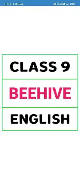 Play Class 9 English Beehive NCERT as an online game Class 9 English Beehive NCERT with UptoPlay