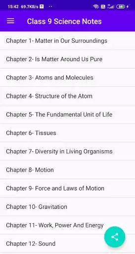 Play Class 9 Science Notes  and enjoy Class 9 Science Notes with UptoPlay