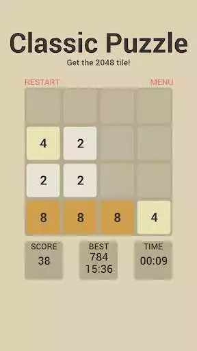 Play CLASSIC 2048 PUZZLE  and enjoy CLASSIC 2048 PUZZLE with UptoPlay