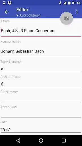 Play Classical Music Tagger Play Classical Music Tagger