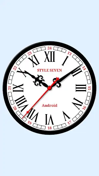 Play Classic Analog Clock-7  and enjoy Classic Analog Clock-7 with UptoPlay